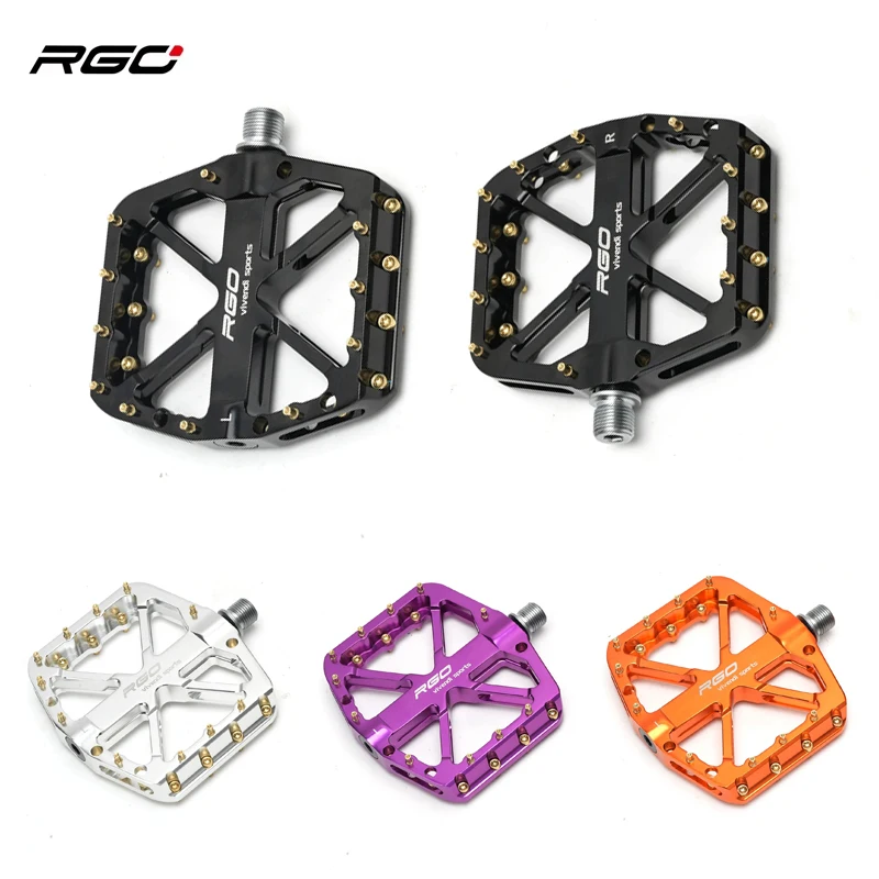 RGO XC12 Bicycle Pedal 3 Bearing CNC-Machined Anti-Slip Aluminum Alloy Construction Suitable for Mountain Bike Road Bike Pedal
RGO XC12 Bicycle Pedal 3 Bearing CNC-Machined Anti-Slip Aluminum Alloy Construction Suitable for Mountain Bike Road Bike Pedal