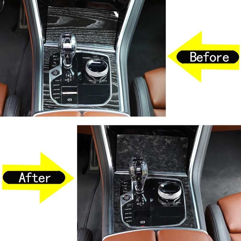 2piece set Real carbon fiber For BMW 8 Series G14 G15 G16 2019-2023 car center console gear panel frame decorative accessories
2piece set Real carbon fiber For BMW 8 Series G14 G15 G16 2019-2023 car center console gear panel frame decorative accessories