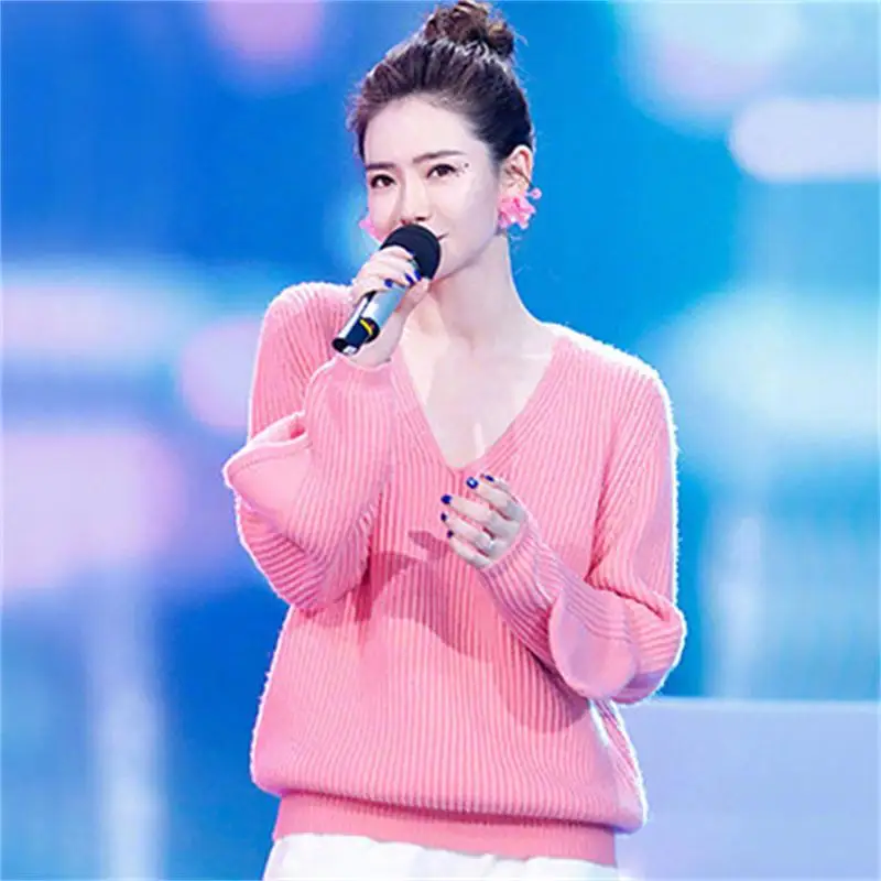 Свитер Qievi V-Ne свободного кроя, вязаный, женский, осенний, повседневный, новый, цветной, для работы, длинный рукав
Свитер Qievi V-Ne свободного кроя, вязаный, женский, осенний, повседневный, новый, цветной, для работы, длинный рукав