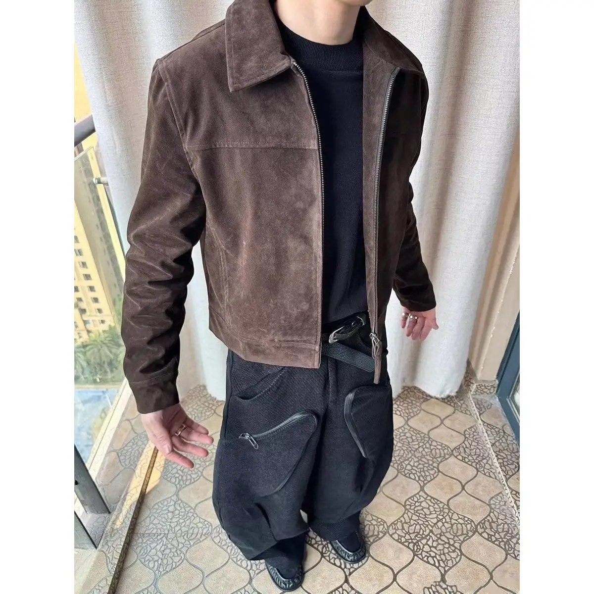 Весенне-осеннее свободное мужское пальто Jaet Sli Streetwear Hong Kong Sle, модное повседневное пальто в Корейском стиле Harajuku
Весенне-осеннее свободное мужское пальто Jaet Sli Streetwear Hong Kong Sle, модное повседневное пальто в Корейском стиле Harajuku