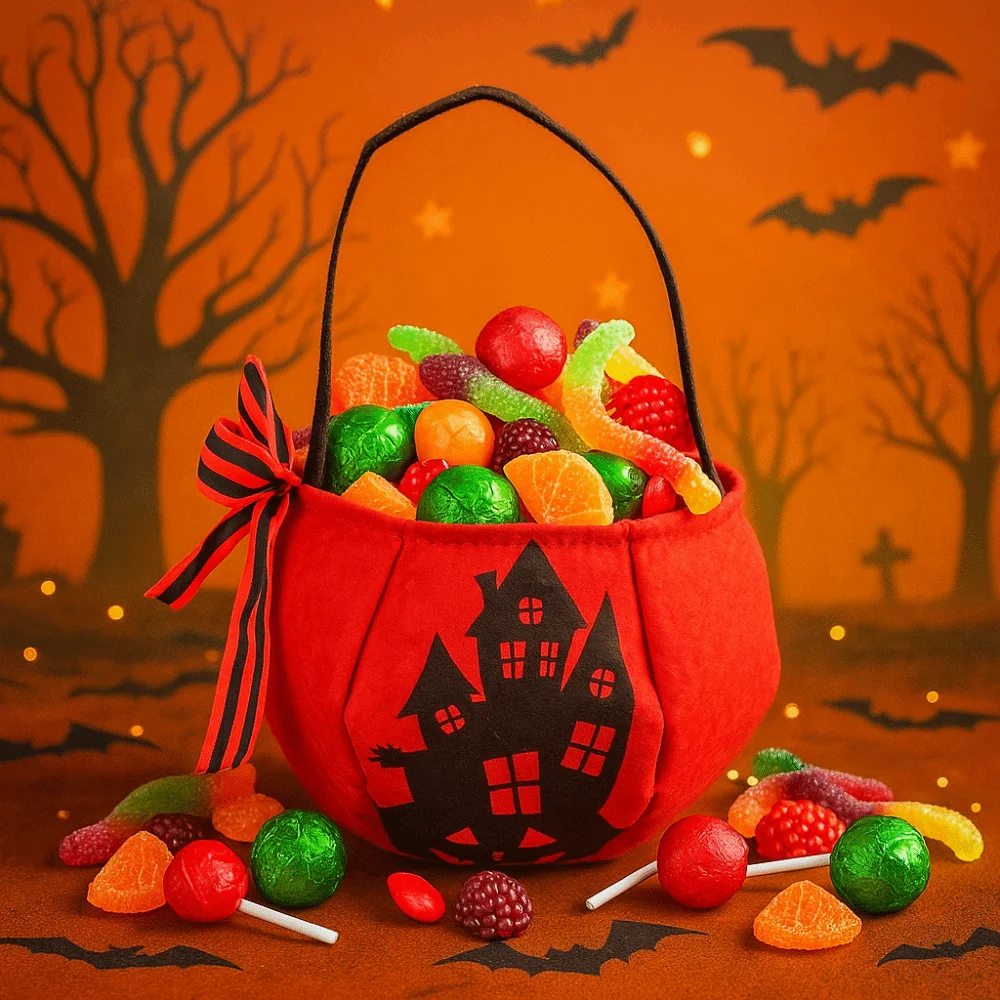 Сумка для хранения конфет на Хэллоуин, сумка для хранения, принадлежности для вечеринок, карман для сахара, тыква, призрак, реквизит для вечеринки, тыква, сахарная сумка, подарок
Сумка для хранения конфет на Хэллоуин, сумка для хранения, принадлежности для вечеринок, карман для сахара, тыква, призрак, реквизит для вечеринки, тыква, сахарная сумка, подарок