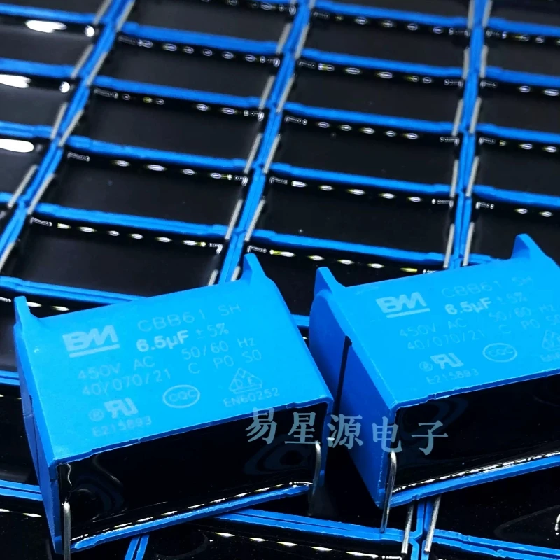 6.5UF 450VAC Fengming BM 450VAC655 6U5 450V CBB61 fan starting capacitor
6.5UF 450VAC Fengming BM 450VAC655 6U5 450V CBB61 fan starting capacitor