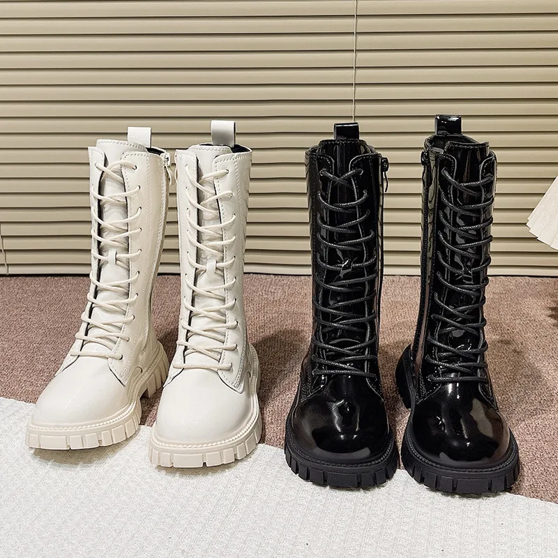Children Knee Length Boots New 2025 Autumn British Girls Princess Boots Kids Zipper Comfortable Non Slip Solid Color Long Boots
Children Knee Length Boots New 2025 Autumn British Girls Princess Boots Kids Zipper Comfortable Non Slip Solid Color Long Boots