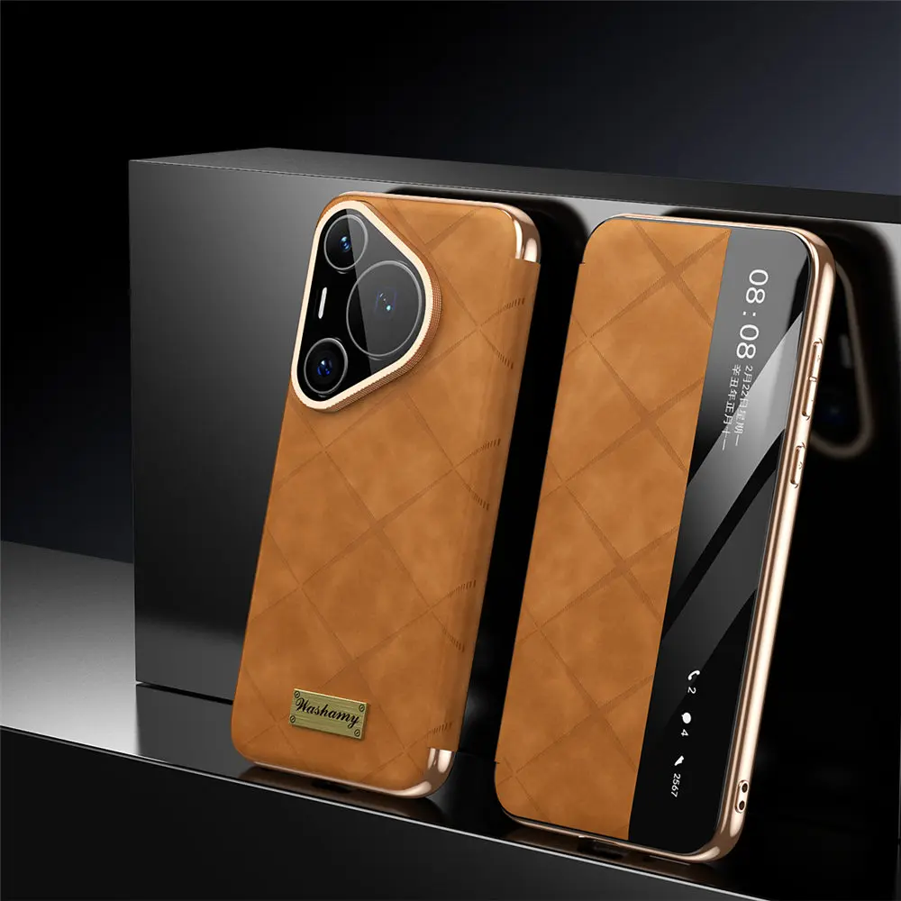 Premium Leather Magnetic Flip Case for Huawei Pura 70 80 Pro+ 80Pro Window View Full Cover
Premium Leather Magnetic Flip Case for Huawei Pura 70 80 Pro+ 80Pro Window View Full Cover