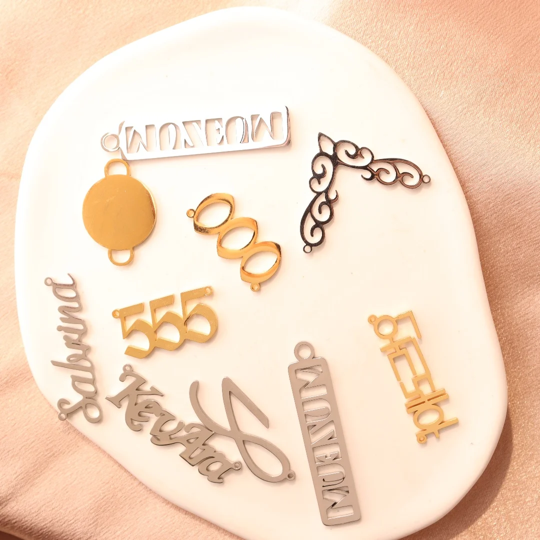 Personalized Name Pendant Letter Logo Stainless Steel Stitch Nameplate DIY Decorative Sign Plate Wholesale
Personalized Name Pendant Letter Logo Stainless Steel Stitch Nameplate DIY Decorative Sign Plate Wholesale