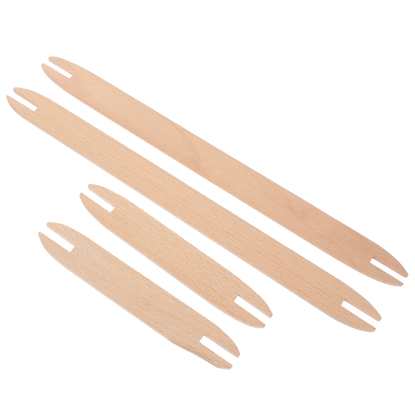 4 Pcs Weaving Shuttle Wooden Knitting Tools Double End Tatting Craft Set for Scarf Sweater Tapestry Smooth
4 Pcs Weaving Shuttle Wooden Knitting Tools Double End Tatting Craft Set for Scarf Sweater Tapestry Smooth