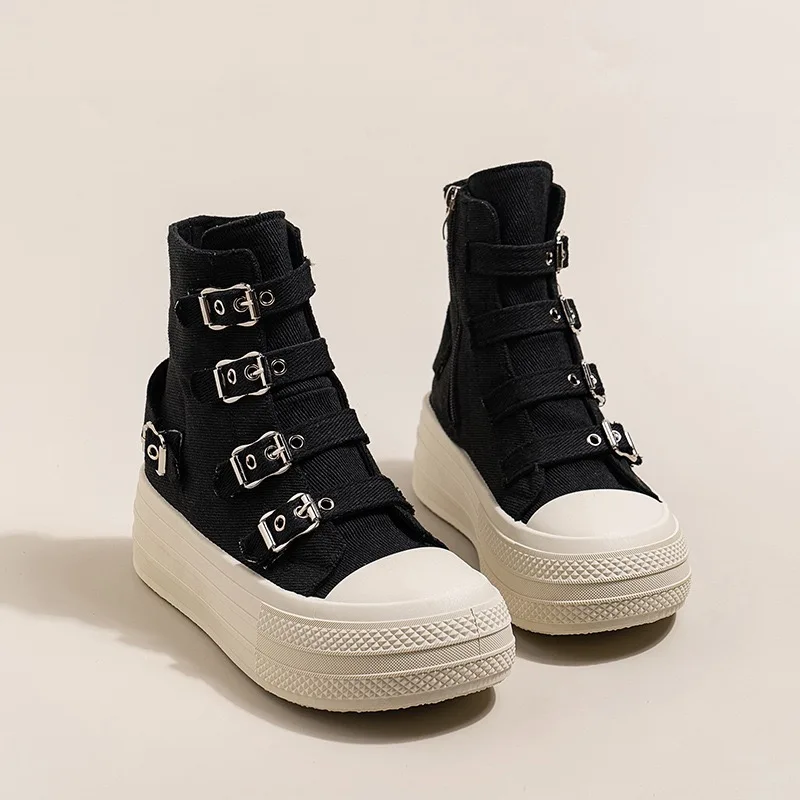 Brand Women Shoes Casual Canvas Leather Platform Flats High to Ankle Boots Women Owen Vintage Original Luxury Designers Sneakers
Brand Women Shoes Casual Canvas Leather Platform Flats High to Ankle Boots Women Owen Vintage Original Luxury Designers Sneakers