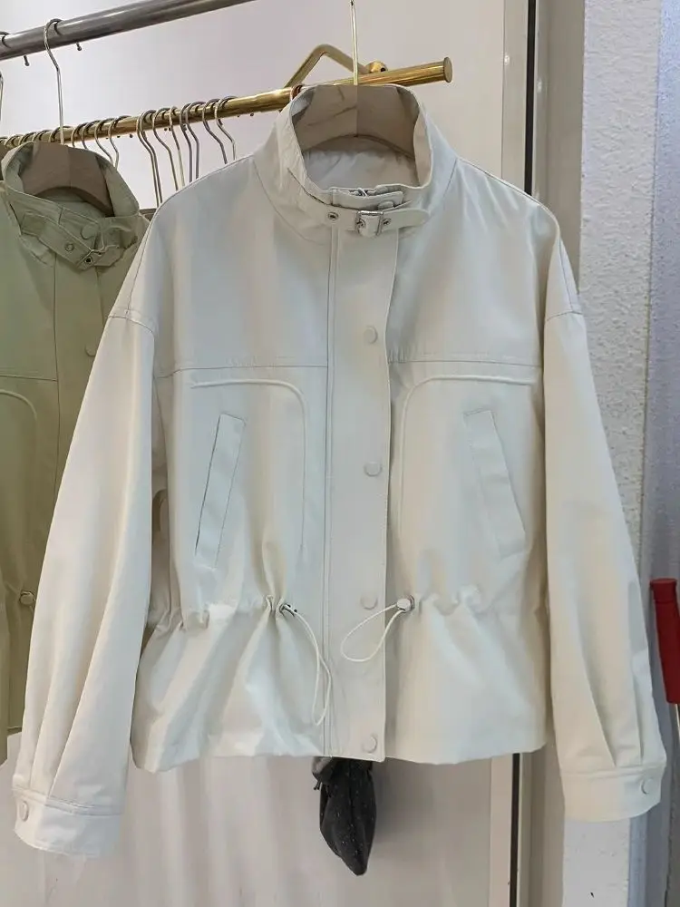 2026 New Spring and Autumn Women's Windbreaker Coat Loose Short Windproof Top
2026 New Spring and Autumn Women's Windbreaker Coat Loose Short Windproof Top
