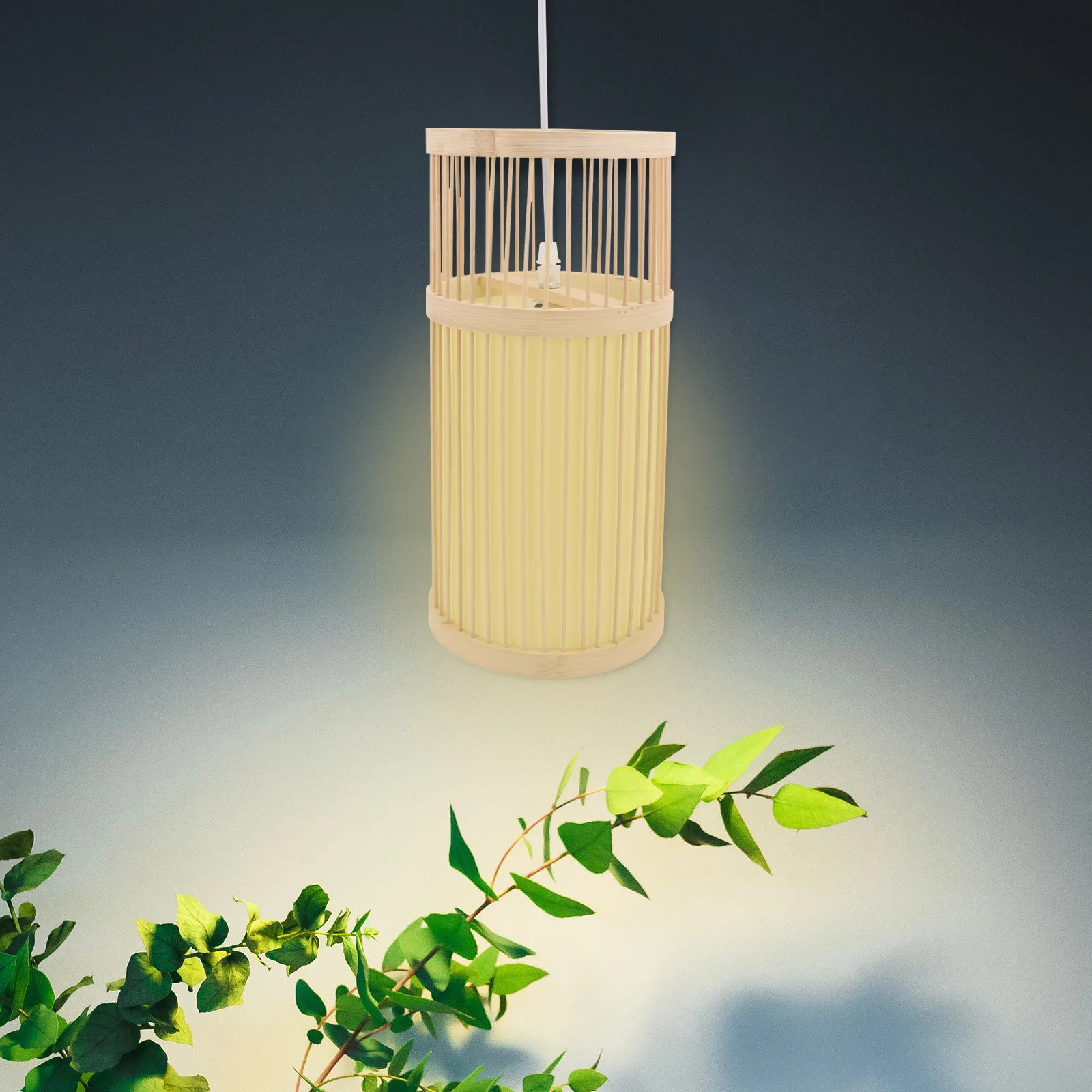 Bamboo Pendant Light Vintage Retro Ceiling Lamp for Home Living Room Bedroom Hotel Restaurant Bamboo Chandelier
Bamboo Pendant Light Vintage Retro Ceiling Lamp for Home Living Room Bedroom Hotel Restaurant Bamboo Chandelier