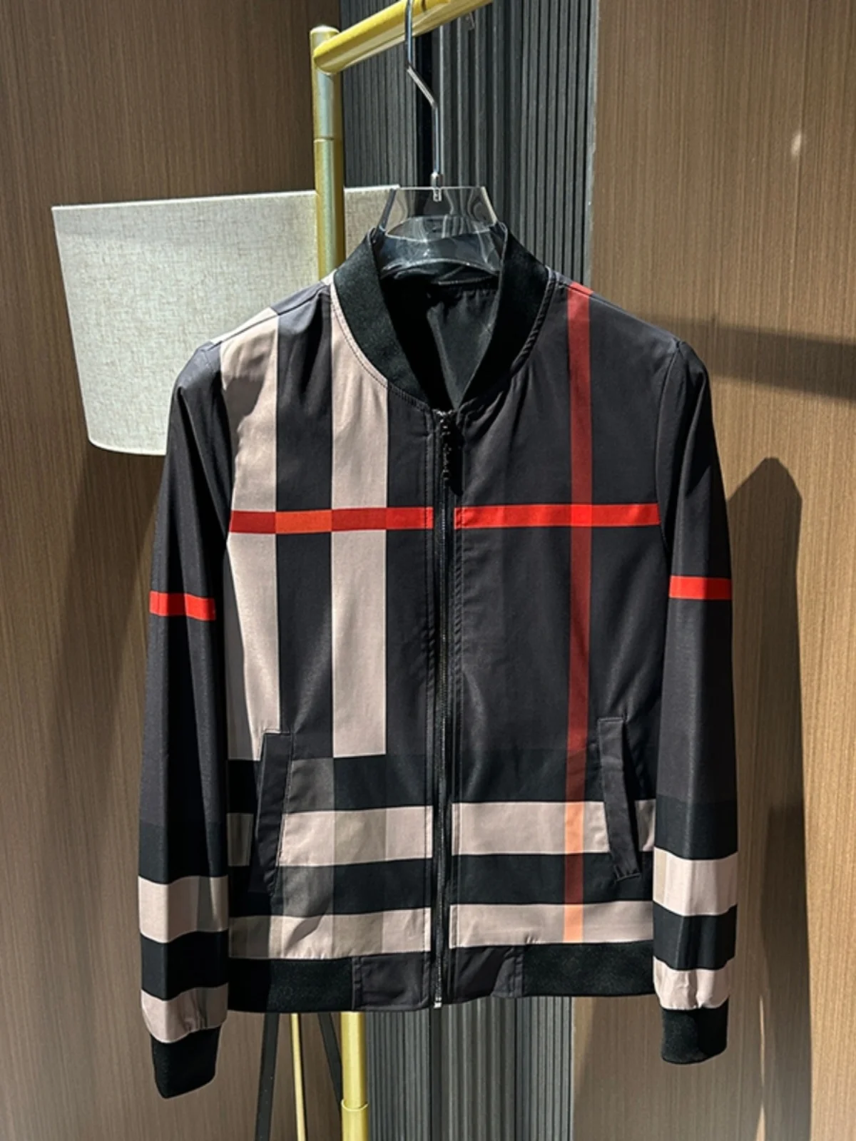 Faionable ort Men's Jaet Lightweight Plaid Slim Fit Baseball Collar Spring Autumn Polyester Fiber Breathable Zipper Clo...
Faionable ort Men's Jaet Lightweight Plaid Slim Fit Baseball Collar Spring Autumn Polyester Fiber Breathable Zipper Clo...