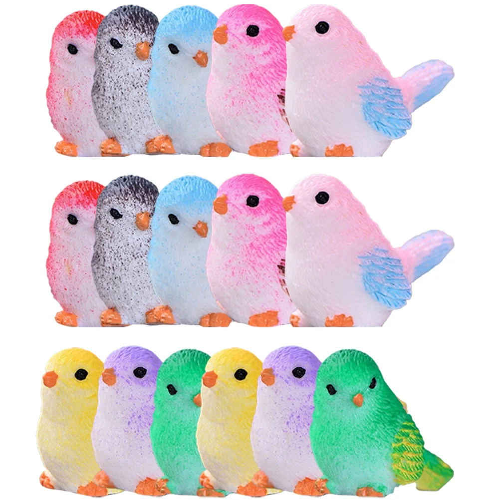 16Pcs Cute Bird Decorations Miniature Resin Birds for Indoor Outdoor Garden Desktop Tabletop Landscaping Accessories
16Pcs Cute Bird Decorations Miniature Resin Birds for Indoor Outdoor Garden Desktop Tabletop Landscaping Accessories