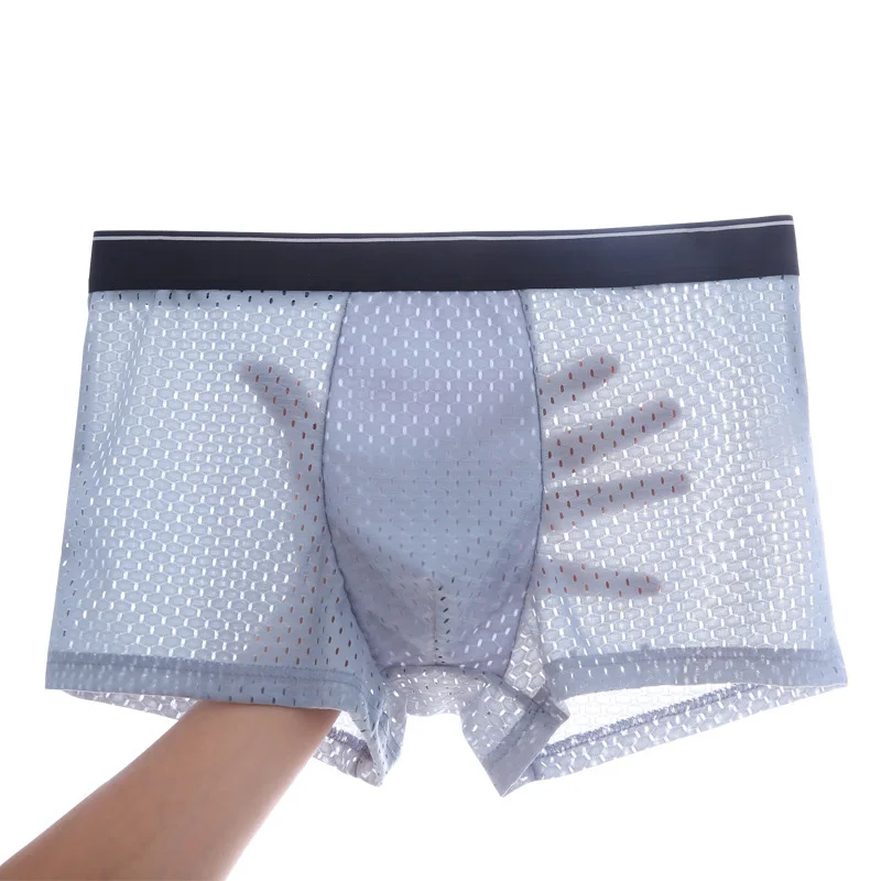New Men's Underwear Transparent Boxers Seamless Sexy Underpants Panties Male Ultra-thin Breathable Briefs Intimates
New Men's Underwear Transparent Boxers Seamless Sexy Underpants Panties Male Ultra-thin Breathable Briefs Intimates