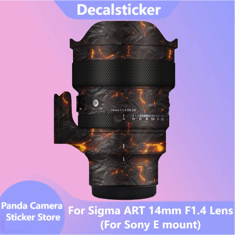 For Sigma ART 14mm F1.4 DG DN Decal Skin Camera Lens Sticker Vinyl Wrap Film Protector Coat ART14 ART14mm 1.4 F/1.4 14/1.4
For Sigma ART 14mm F1.4 DG DN Decal Skin Camera Lens Sticker Vinyl Wrap Film Protector Coat ART14 ART14mm 1.4 F/1.4 14/1.4