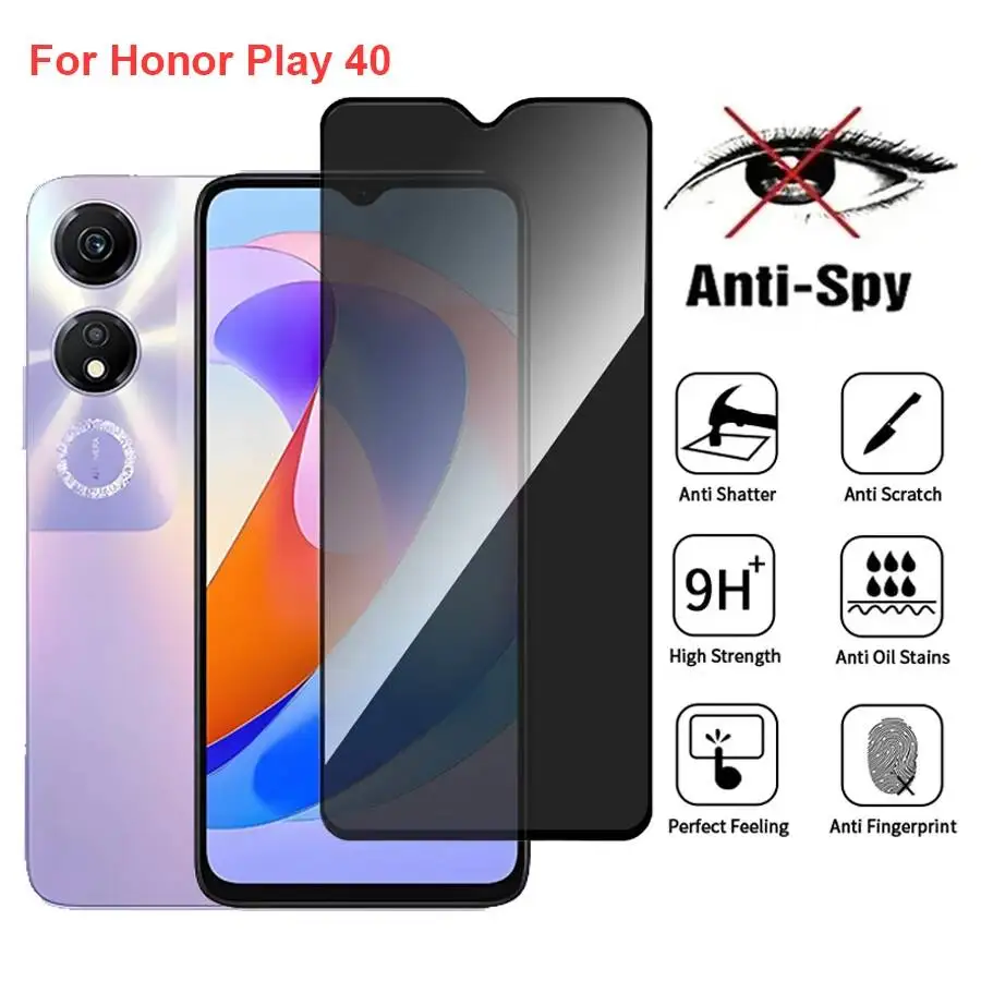 Play 40 Anti Spy Privacy Tempered Glass Protector Compatible For Honor Play40 Full Cover Screen Phone Film
Play 40 Anti Spy Privacy Tempered Glass Protector Compatible For Honor Play40 Full Cover Screen Phone Film