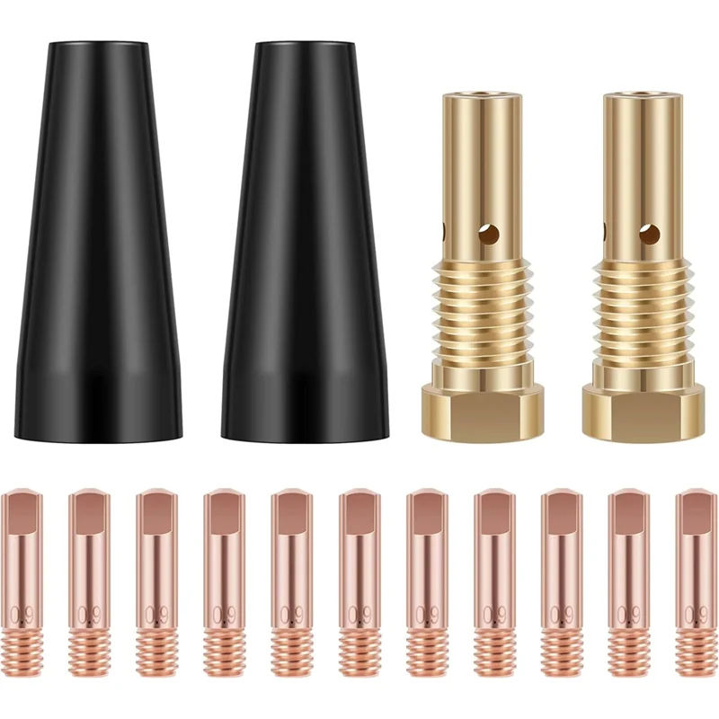 ABKS-Weld 261308 306 15Pcs MIG Welding Kit Replacement Parts Kit Brass Welding Tips 0.8/0.9Mm Welder Accessories
ABKS-Weld 261308 306 15Pcs MIG Welding Kit Replacement Parts Kit Brass Welding Tips 0.8/0.9Mm Welder Accessories
