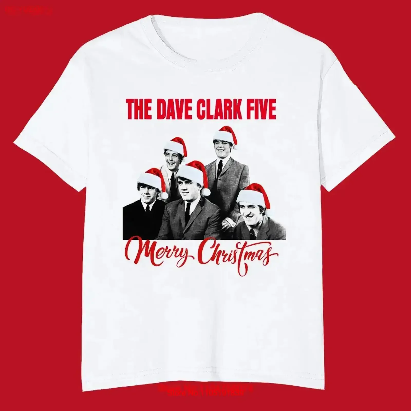 НОВАЯ белая футболка с веером Santa The Dave Clark Five Merry Christmas AC2515, винтажный стираный топ для повседневной носки, модная винтажная футболка
НОВАЯ белая футболка с веером Santa The Dave Clark Five Merry Christmas AC2515, винтажный стираный топ для повседневной носки, модная винтажная футболка