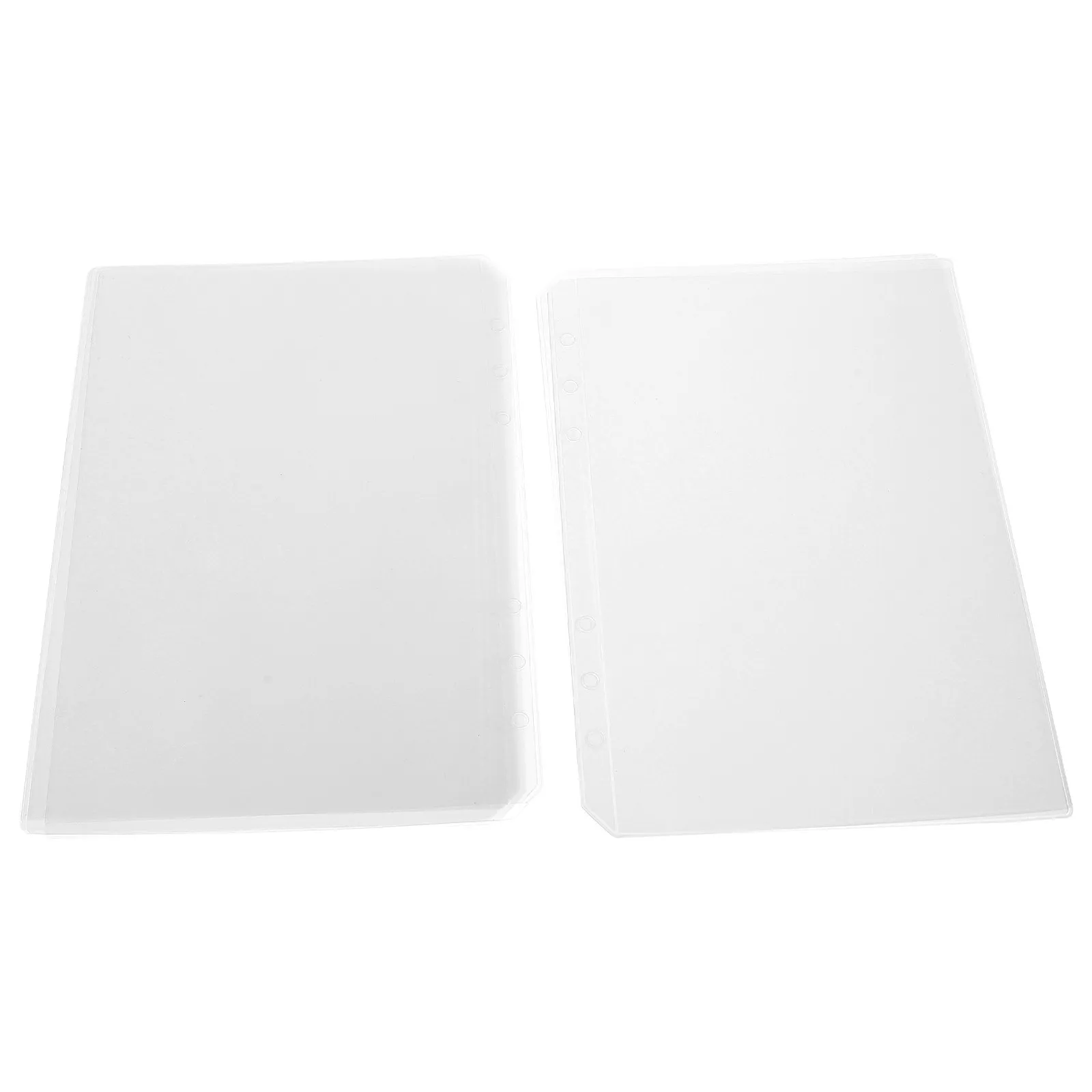 6Pcs A5 Insert Pockets for Loose-Leaf Notebooks Business Cards Holders Transparent PVC Storage Pouches Multi-Functional Ticket
6Pcs A5 Insert Pockets for Loose-Leaf Notebooks Business Cards Holders Transparent PVC Storage Pouches Multi-Functional Ticket