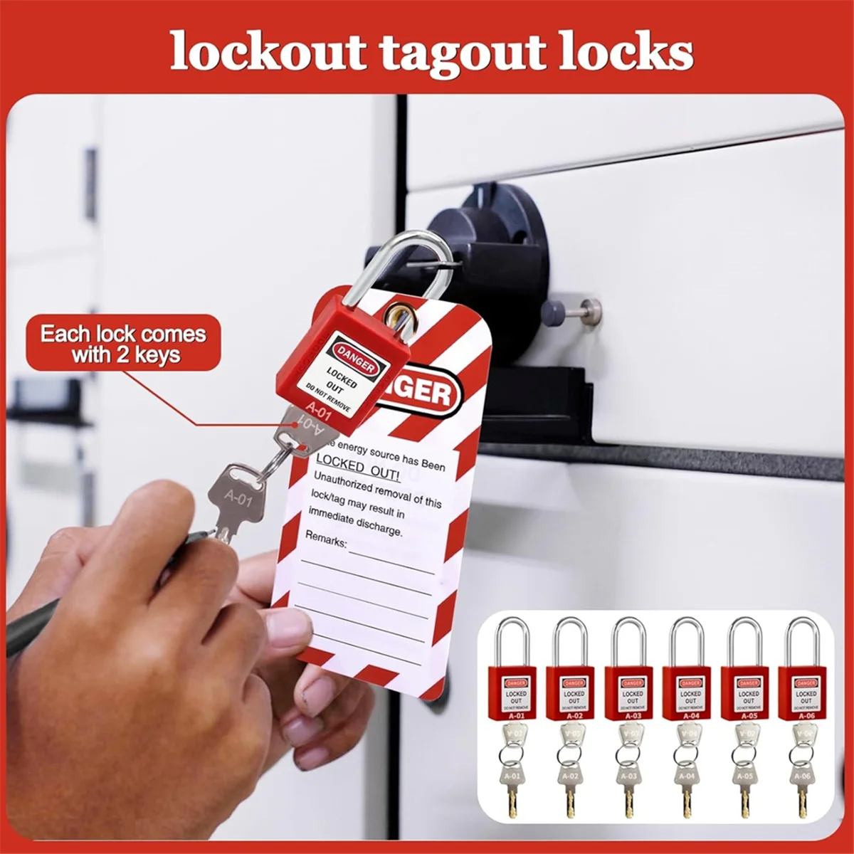 SEMOIC Lockout Tagout Kit Lock Out Tag Out Kits Electrical Lockout Kit,Electrical Lockout Tagout Kit Industrial Tagout Kit
SEMOIC Lockout Tagout Kit Lock Out Tag Out Kits Electrical Lockout Kit,Electrical Lockout Tagout Kit Industrial Tagout Kit