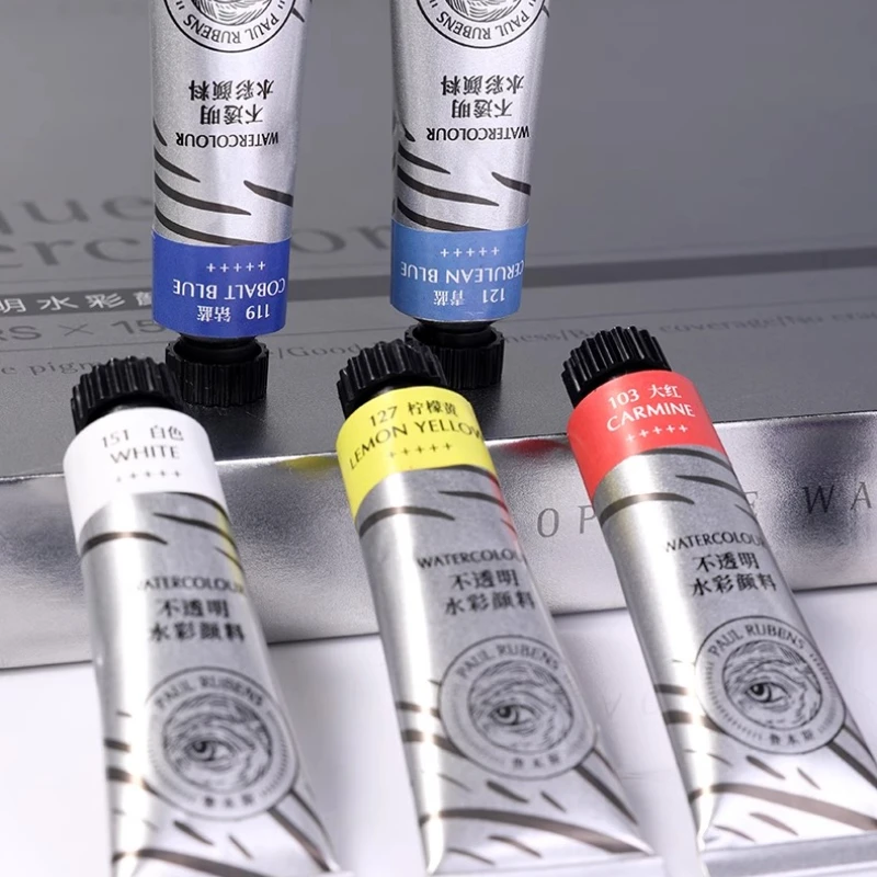 15ml Opaque Watercolor Pigment Rich in Color Strong Coverage and Light Resistance for Hand-painted Sketch Design Art Supplies
15ml Opaque Watercolor Pigment Rich in Color Strong Coverage and Light Resistance for Hand-painted Sketch Design Art Supplies