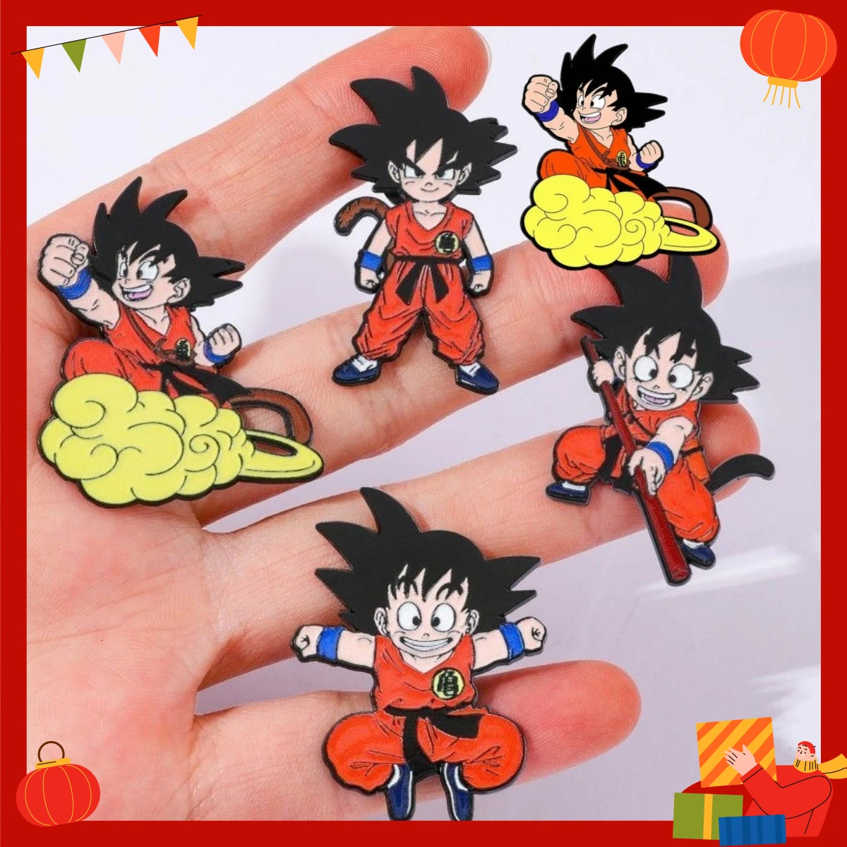 4Pcs Dragon Ball Anime Brooch Cute Cartoon Wukong Badge DIY Pin Fashion Jewelry Accessories Lapel Pins Gift
4Pcs Dragon Ball Anime Brooch Cute Cartoon Wukong Badge DIY Pin Fashion Jewelry Accessories Lapel Pins Gift