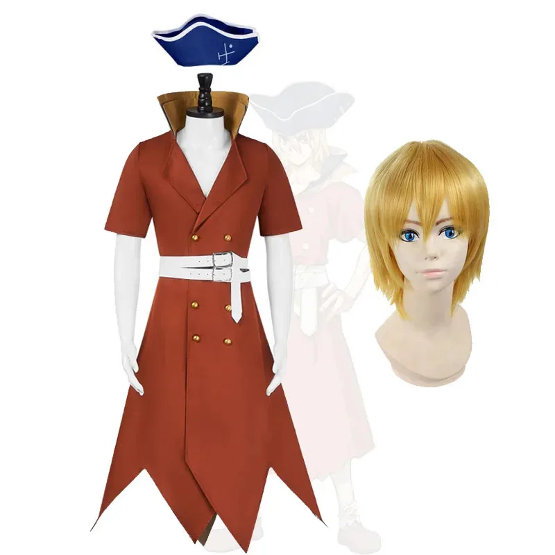 Костюм доктора Нанами Рюсуи, парики и куртка для косплея, шляпа, Comic Con, сценические костюмы для косплея, вечерние костюмы на Хэллоуин, капитанские пальто 
Костюм доктора Нанами Рюсуи, парики и куртка для косплея, шляпа, Comic Con, сценические костюмы для косплея, вечерние костюмы на Хэллоуин, капитанские пальто