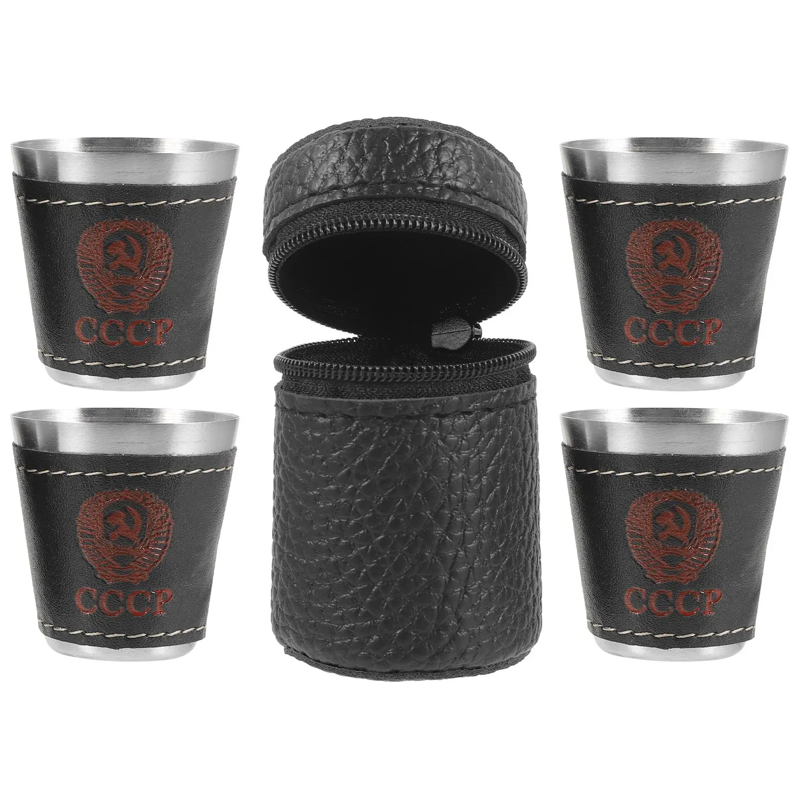 4 Pieces 30ml Stainless Steel Shot Glasses Practical Long Use Carrying Case Included Suitable All Drinks Wine Whiskey
4 Pieces 30ml Stainless Steel Shot Glasses Practical Long Use Carrying Case Included Suitable All Drinks Wine Whiskey