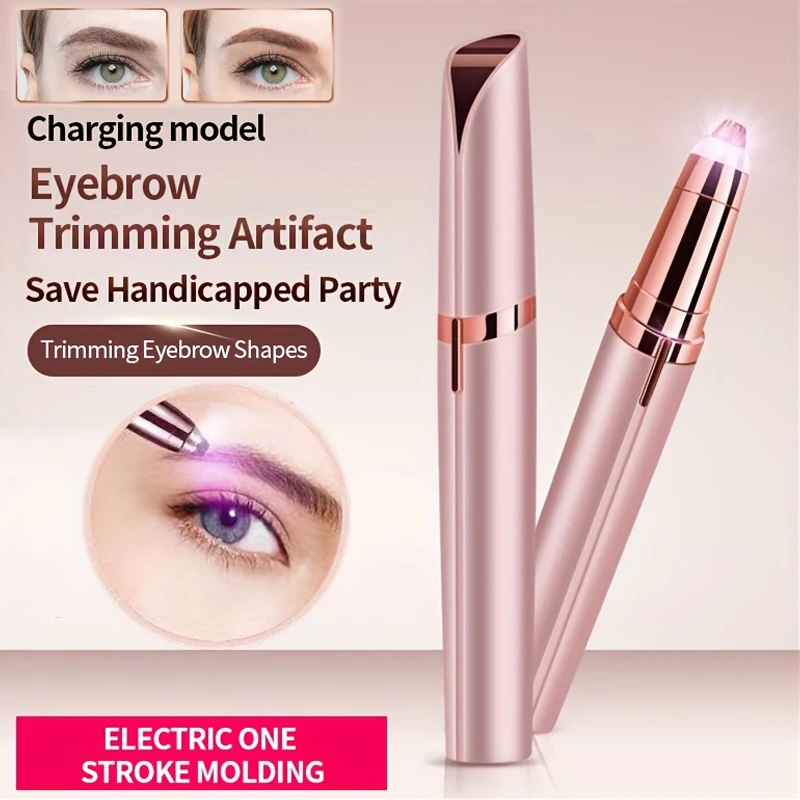 Electric Eyebrow Trimmer Security Hair Removal Eye Brow Epilator USB Charger Mini Shaper Shaver Hair Removal Painless Beauty
Electric Eyebrow Trimmer Security Hair Removal Eye Brow Epilator USB Charger Mini Shaper Shaver Hair Removal Painless Beauty
