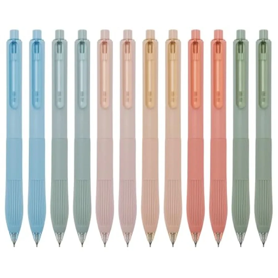 Gel Pens Black Ink Pens for Office 0.5mm Fine Point Pens Smooth Writing Retractable Work Pen Macaron 12 pcs
Gel Pens Black Ink Pens for Office 0.5mm Fine Point Pens Smooth Writing Retractable Work Pen Macaron 12 pcs