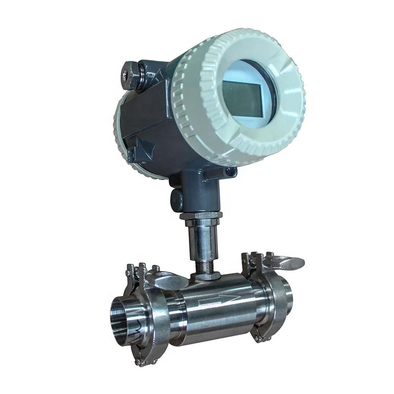 Stainless Steel Turbine Alcohol Flow Meter 4-20mA Triclamp Premium Quality Industrial Flow Gauge
Stainless Steel Turbine Alcohol Flow Meter 4-20mA Triclamp Premium Quality Industrial Flow Gauge