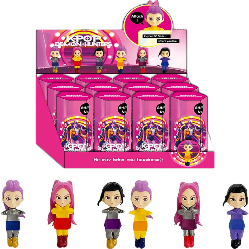Новая фигурка Kpop Demon Hunter, милая загадочная игрушка, анимированная модель из ПВХ, кукла для девочки, подарок на день рождения, Рождество
Новая фигурка Kpop Demon Hunter, милая загадочная игрушка, анимированная модель из ПВХ, кукла для девочки, подарок на день рождения, Рождество