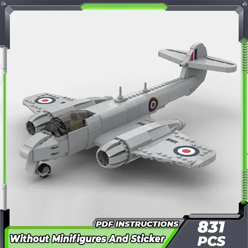Moc Building Bricks Военная модель 1:35 Meteor F Mk.4 Технология бомбардировщика Модульные блоки Подарки Рождественские игрушки Наборы «сделай сам» Сборка
Moc Building Bricks Военная модель 1:35 Meteor F Mk.4 Технология бомбардировщика Модульные блоки Подарки Рождественские игрушки Наборы «сделай сам» Сборка