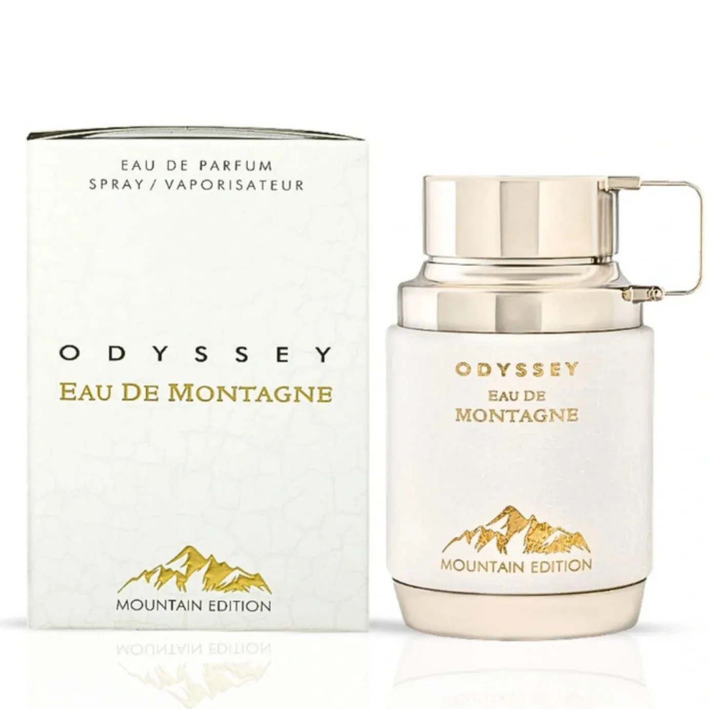 Odyssey Eau De Montagne Mountain Edition Eau de Parfum: Luxe White Thermos Bottle, Fresh Woody Scent for Unisex
Odyssey Eau De Montagne Mountain Edition Eau de Parfum: Luxe White Thermos Bottle, Fresh Woody Scent for Unisex