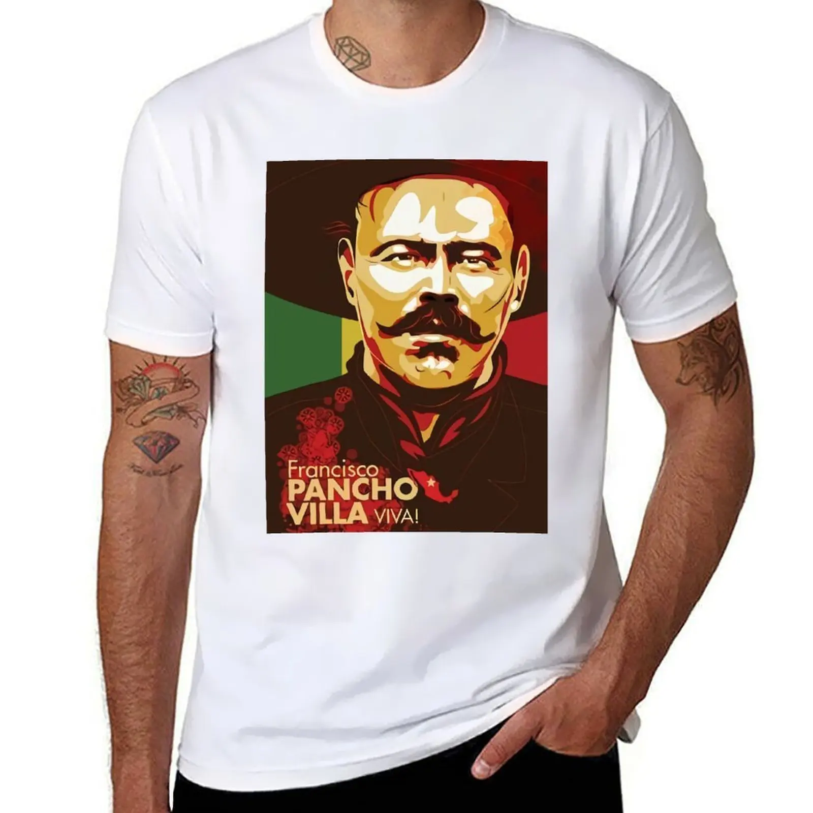 Pancho Villa T-Shirt printed t shirts for man man t shirt cotton high quality T-Shirt
Pancho Villa T-Shirt printed t shirts for man man t shirt cotton high quality T-Shirt