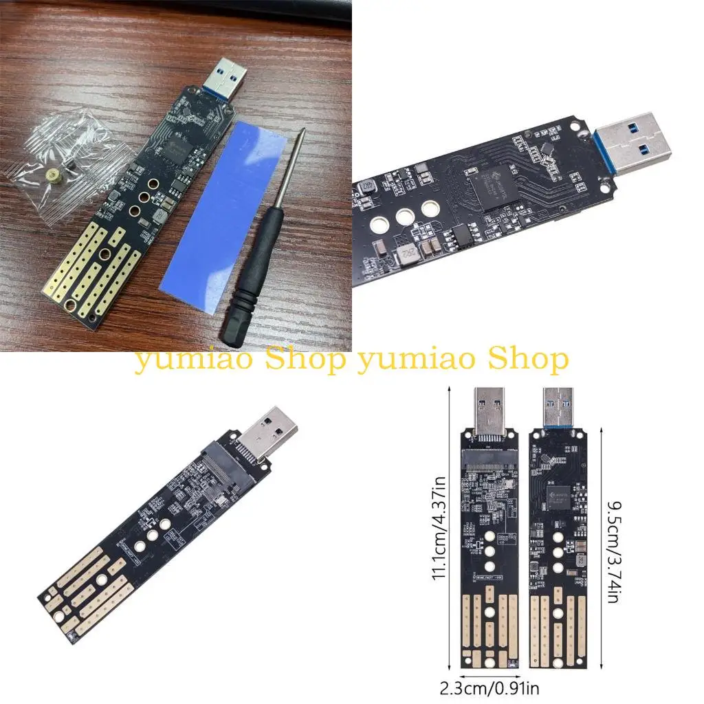 587B M.2 SSDs Enclosure with USB3.1 TypeA, Aluminum NVME SATAs Adapter, UASP Trim Functionality for Performances
587B M.2 SSDs Enclosure with USB3.1 TypeA, Aluminum NVME SATAs Adapter, UASP Trim Functionality for Performances