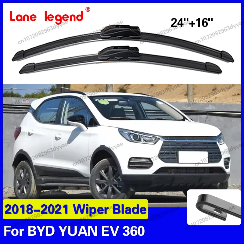 Front Wiper Blades For BYD YUAN EV 360 2018 2019 2020 2021 Windshield Window Windscreen Brushes Car Accessories
Front Wiper Blades For BYD YUAN EV 360 2018 2019 2020 2021 Windshield Window Windscreen Brushes Car Accessories