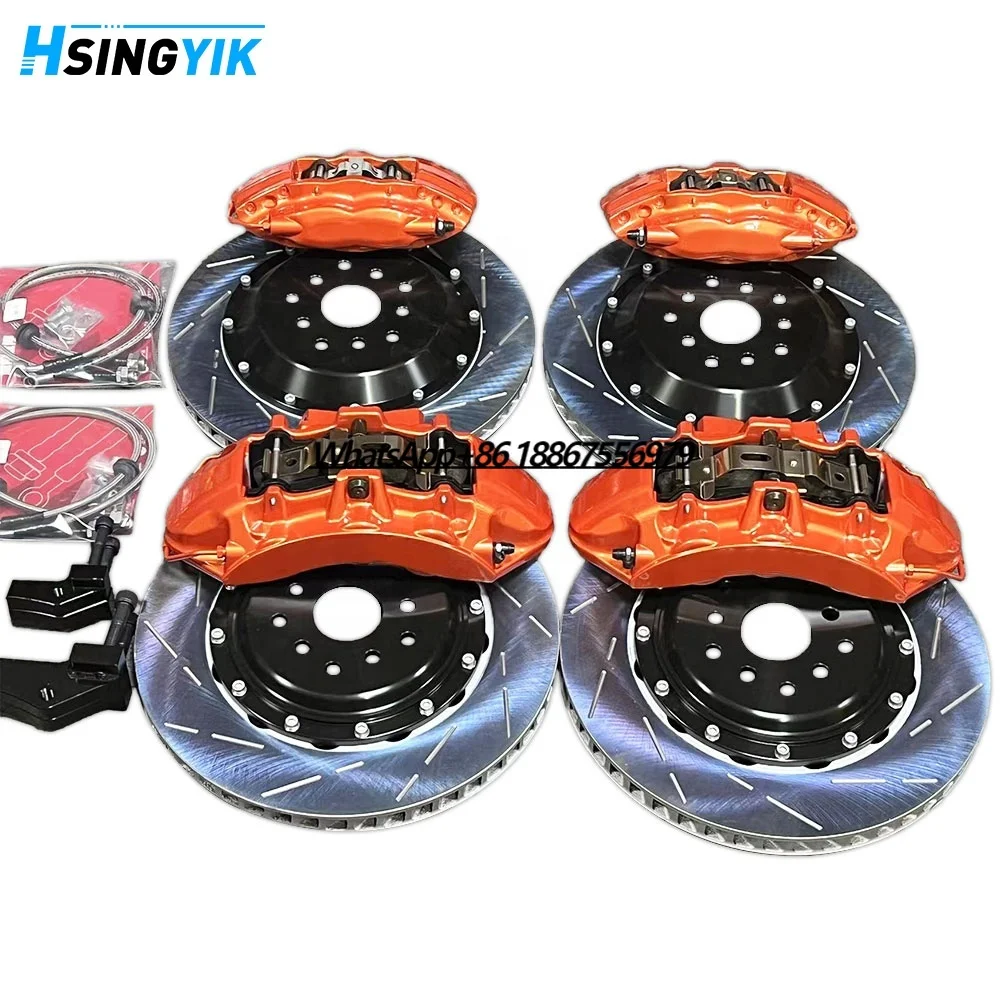 Auto Part Brake System Upgrade 6 Piston Front and 4 Piston Rear Big Brake Kit Brake Disc Rotor
Auto Part Brake System Upgrade 6 Piston Front and 4 Piston Rear Big Brake Kit Brake Disc Rotor