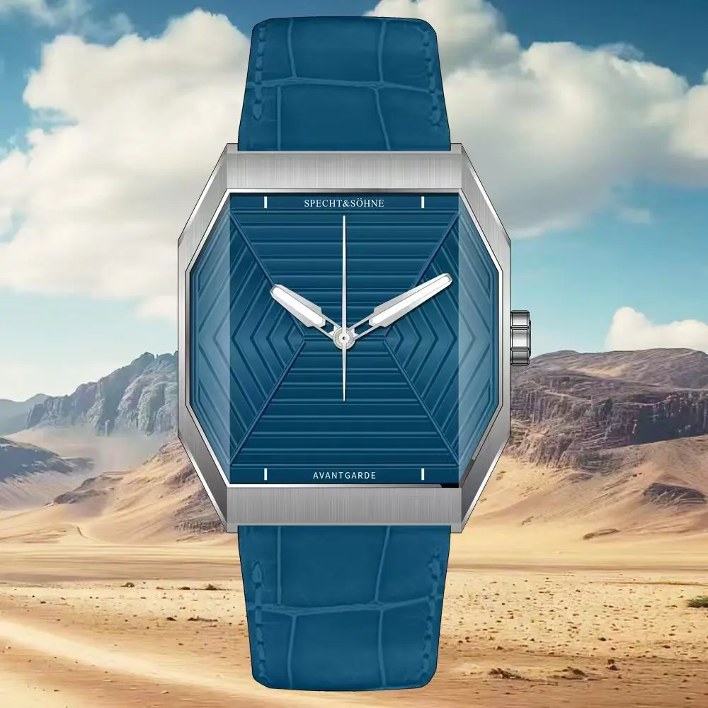 Relojes Hombre Specht&Söhne Уникальный дизайн Мужские часы Япония VH31 Movt Египетские пирамиды Циферблат Восьмиугольные стальные спортивные часы для мужчин
Relojes Hombre Specht&Söhne Уникальный дизайн Мужские часы Япония VH31 Movt Египетские пирамиды Циферблат Восьмиугольные стальные спортивные часы для мужчин