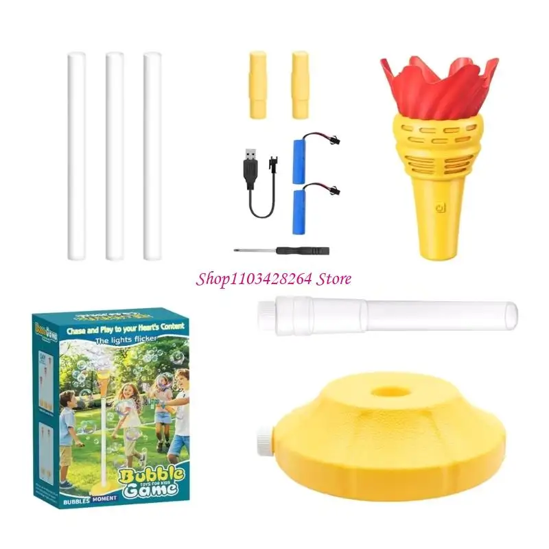 Automatic Bubble Blower Machine Outdoor Garden Decoration Kids Bubble Maker Toy
Automatic Bubble Blower Machine Outdoor Garden Decoration Kids Bubble Maker Toy