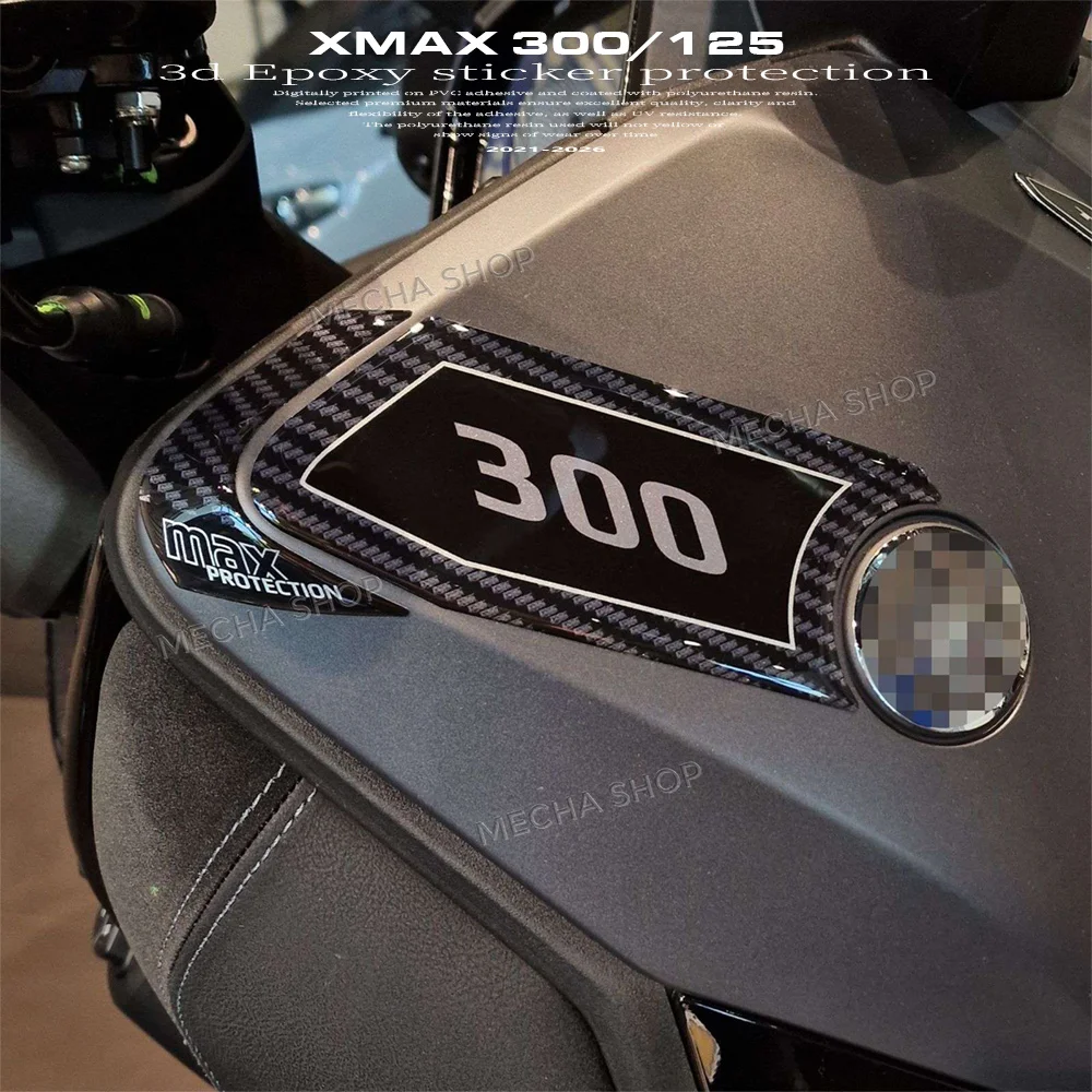 For XMax 300 Xmax125 2023-2026 3D Resin Decal Kit Scooter 3D Stickers Accessories Fairing Protection
For XMax 300 Xmax125 2023-2026 3D Resin Decal Kit Scooter 3D Stickers Accessories Fairing Protection