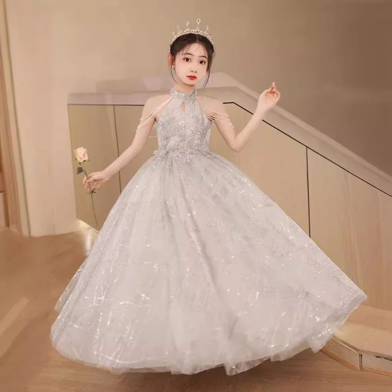 Children's Dress Light Luxury Minority High-End Princess Dress Girls Catwalk Host Piano Performance Tulle Tutu Performance Costu
Children's Dress Light Luxury Minority High-End Princess Dress Girls Catwalk Host Piano Performance Tulle Tutu Performance Costu