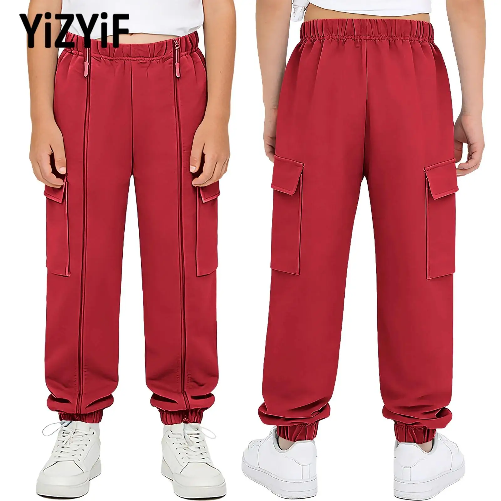 Kids Boys Basketball Pants Special Needs Adaptive Clothing Double Zippers Front Sweatpants Stretchy Pants for Gym Workout Sports
Kids Boys Basketball Pants Special Needs Adaptive Clothing Double Zippers Front Sweatpants Stretchy Pants for Gym Workout Sports