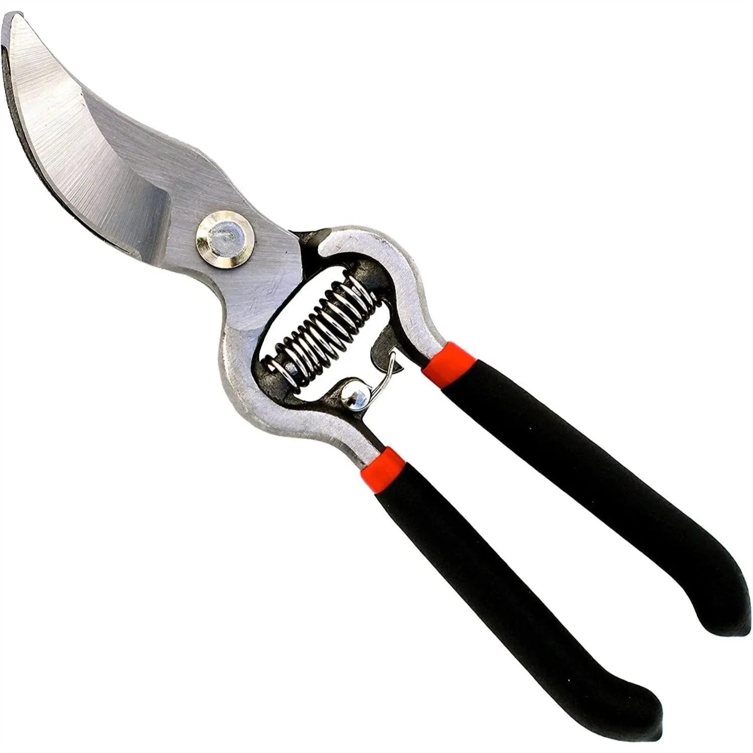 Bypass Pruning Shears with Safety Lock, Heavy Duty Carbon Steel Garden Clippers for 1" Branches, Non-Slip Rubber Handles
Bypass Pruning Shears with Safety Lock, Heavy Duty Carbon Steel Garden Clippers for 1" Branches, Non-Slip Rubber Handles