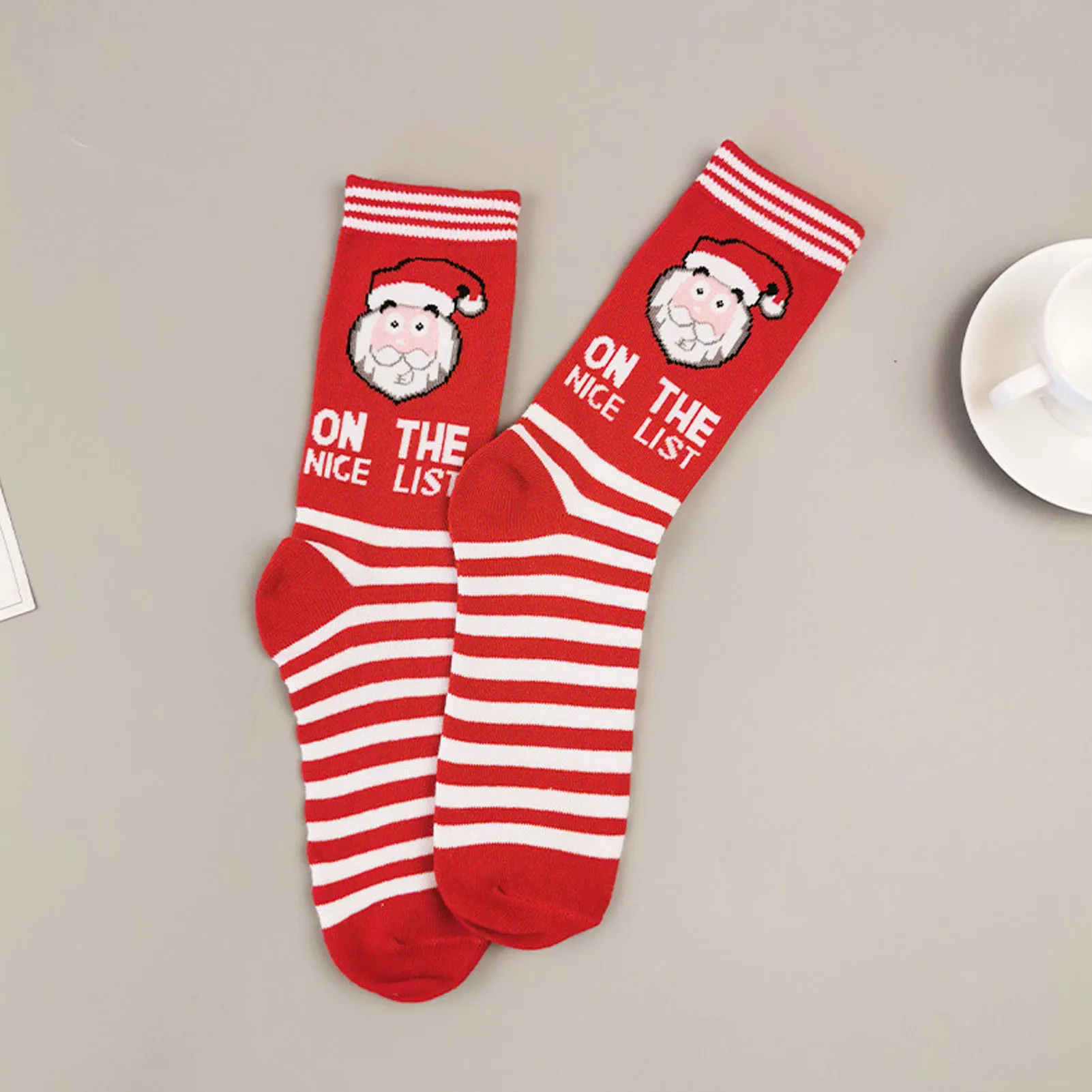 6 Pairs Christmas Socks Colorful Printed Pattern Holiday Socks Skin Friendly Warm Christmas Decoration Gadget 6 Pairs Free Size
6 Pairs Christmas Socks Colorful Printed Pattern Holiday Socks Skin Friendly Warm Christmas Decoration Gadget 6 Pairs Free Size