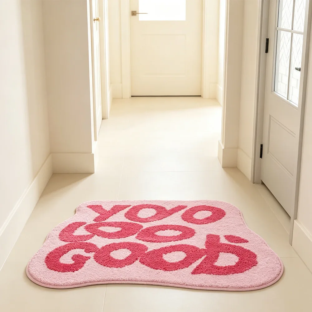 Absorbent Cozy Plastic Bath Mat Non-Slip for Bathroom For Entryway Bedroom Kitchen 40x60cm 50x80cm Pink Black Rug
Absorbent Cozy Plastic Bath Mat Non-Slip for Bathroom For Entryway Bedroom Kitchen 40x60cm 50x80cm Pink Black Rug