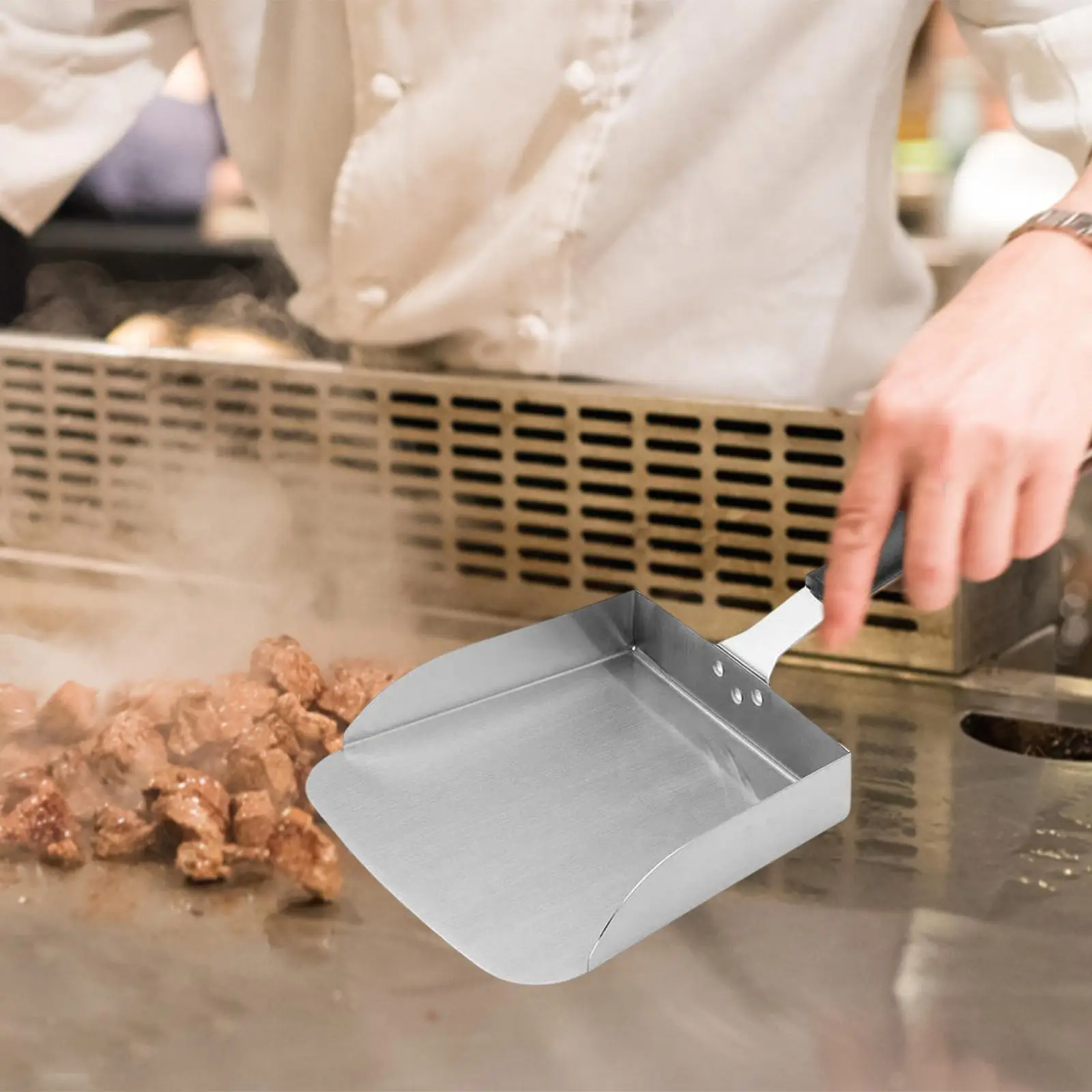 Multifunction Stainless Steel Food Spatula, Kitchen Baking Tools Detachable Handle Generous and Labor Saving Food Spatula,
Multifunction Stainless Steel Food Spatula, Kitchen Baking Tools Detachable Handle Generous and Labor Saving Food Spatula,