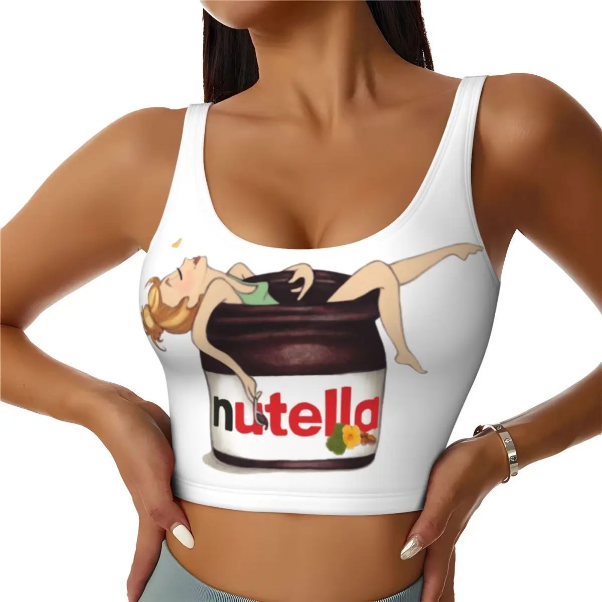 Custom High Impact You Are The Nutellas To My Spoon Sports Bra Women Gym Workout Yoga Crop Top
Custom High Impact You Are The Nutellas To My Spoon Sports Bra Women Gym Workout Yoga Crop Top