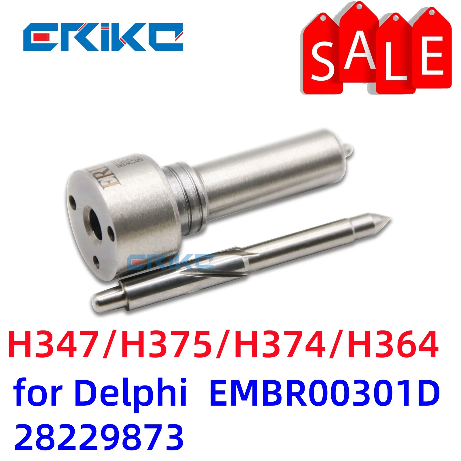 ERIKC H347 H375 H374 Sprayer Nozzle Tip H364 for A6510704987 A6510700587 EMBR00301D 28229873 Fuel Injector Nozzle
ERIKC H347 H375 H374 Sprayer Nozzle Tip H364 for A6510704987 A6510700587 EMBR00301D 28229873 Fuel Injector Nozzle
