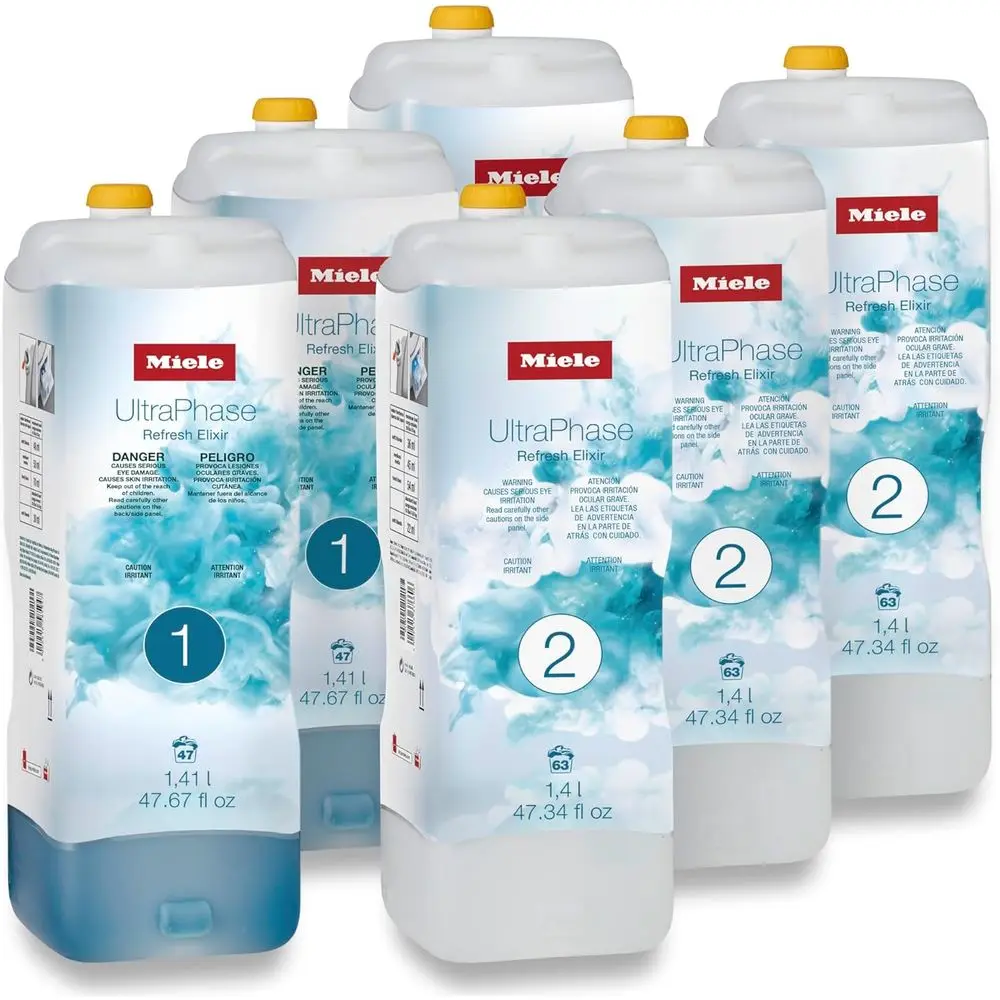 Original UltraPhase 1 and UltraPhase 2 Reresh Elixir Washing hine Detergent
Original UltraPhase 1 and UltraPhase 2 Reresh Elixir Washing hine Detergent