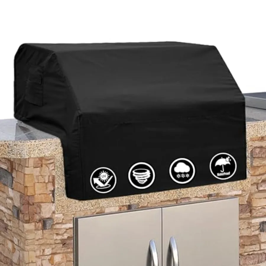 Built-in Grill Cover for Outdoor Grill Heavy Duty 12 oz Waterproof Built-in BBQ Grill Cover PVC-Coated Polyester with Elastic H
Built-in Grill Cover for Outdoor Grill Heavy Duty 12 oz Waterproof Built-in BBQ Grill Cover PVC-Coated Polyester with Elastic H