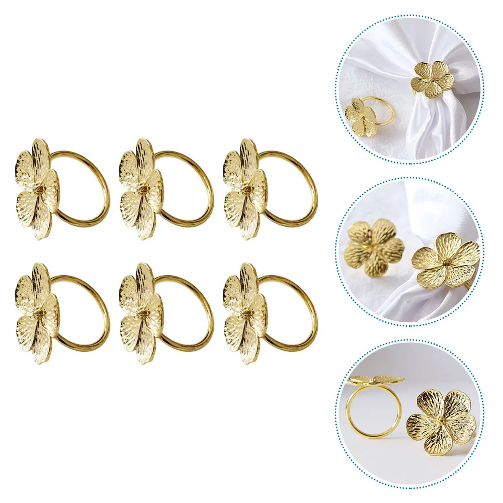 6Pcs Metal Napkin Rings Simple Elegant Design Lightweight Portable Wedding Party Decorations Household Accessories Yellow Flower
6Pcs Metal Napkin Rings Simple Elegant Design Lightweight Portable Wedding Party Decorations Household Accessories Yellow Flower